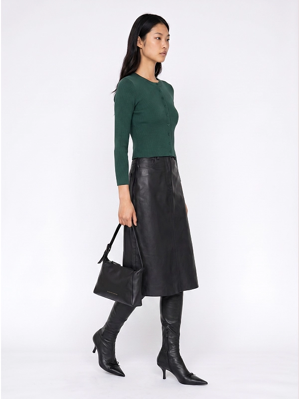кардиган Max Mara Weekend WKDTENNIS цвет зеленый