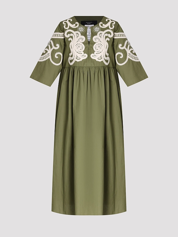 платье Max Mara Weekend WKDTILDE цвет хаки