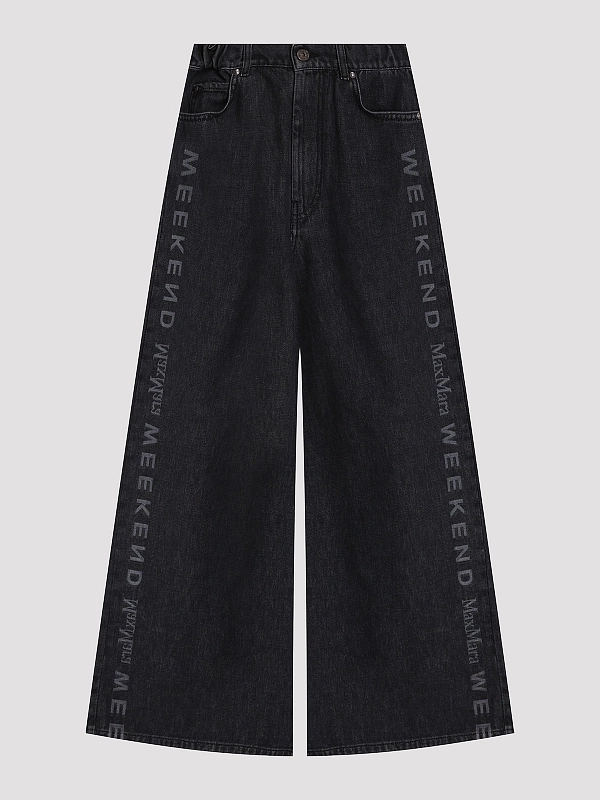 джинсы Max Mara Weekend WKDVORTICE цвет черный