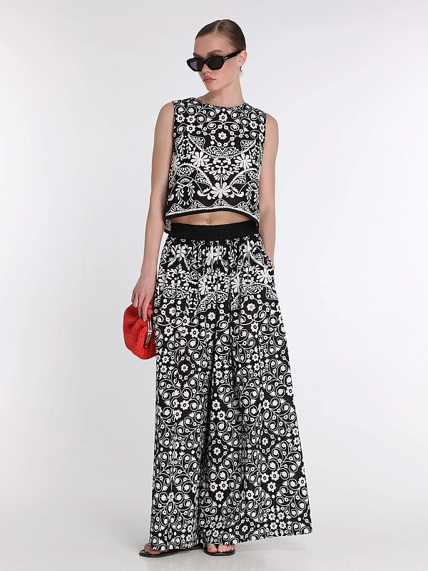 брюки Max Mara Weekend WKIPALANCA цвет черный
