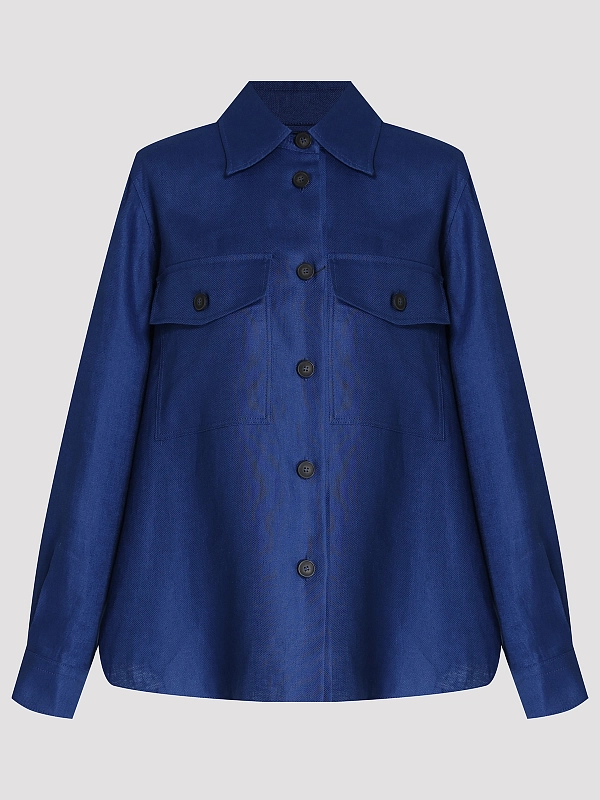 рубашка Max Mara Weekend WKIPOMPOSA цвет синий