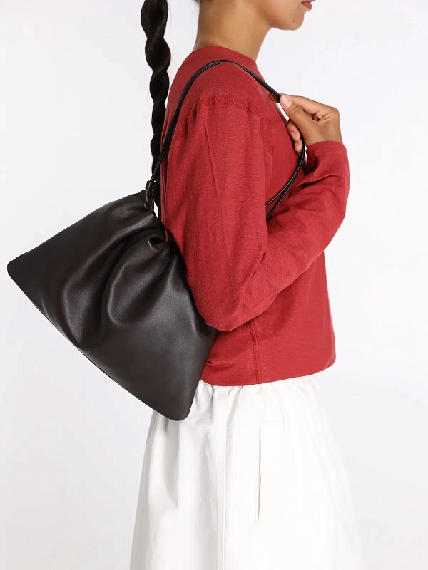 сумка NOTHING WRITTEN NW25PS-1034 цвет темно-коричневый