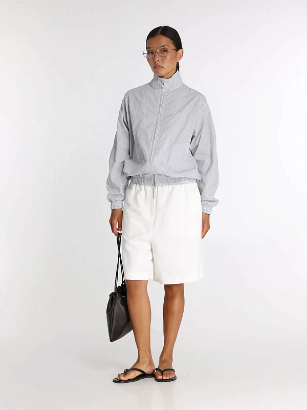 ветровка NOTHING WRITTEN NW26PS-1013 цвет светло-серый