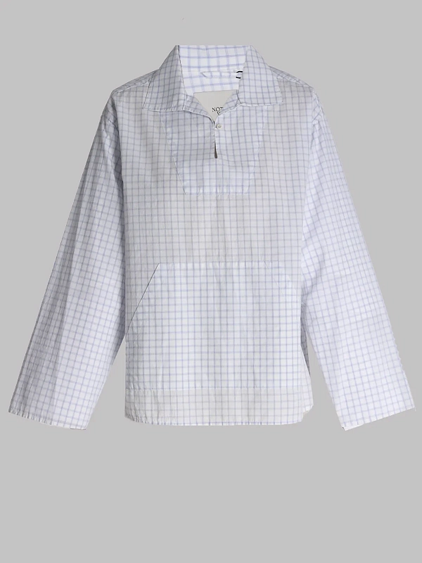 анорак NOTHING WRITTEN NW26PS-1025 цвет голубой