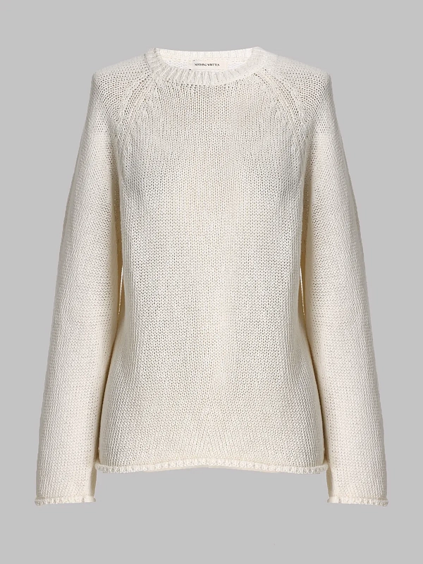 джемпер NOTHING WRITTEN NW26PS-1064 цвет молочный