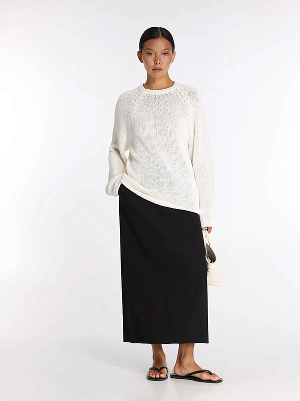 джемпер NOTHING WRITTEN NW26PS-1064 цвет молочный