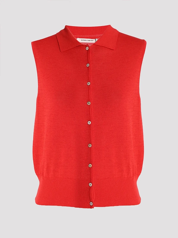 жилет NOTHING WRITTEN NW26PS-1070 цвет красный