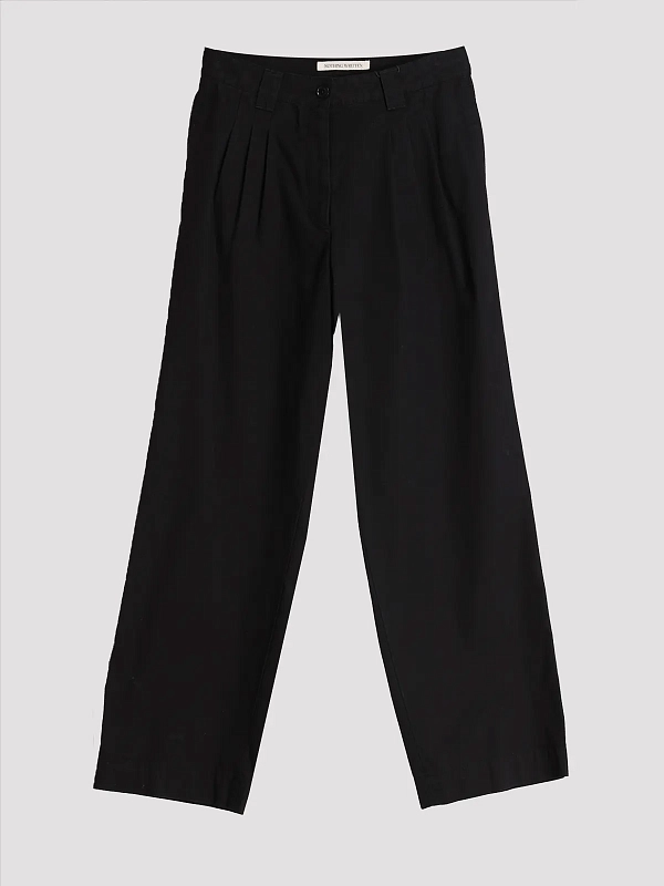 брюки NOTHING WRITTEN NW26PS-1085 цвет черный