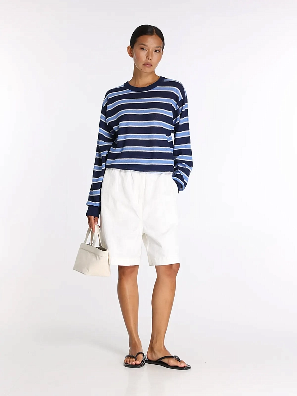 шорты NOTHING WRITTEN NW26PS-1087 цвет белый