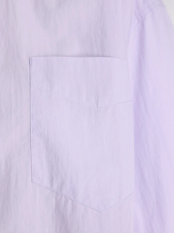 рубашка NOTHING WRITTEN NW26SS-0005 цвет лавандовый