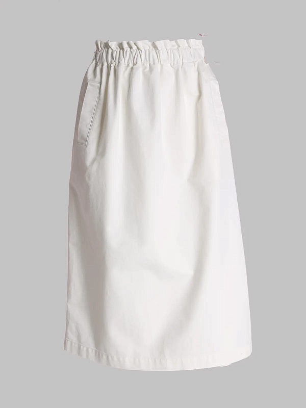 юбка NOTHING WRITTEN NW26SS-0014 цвет белый