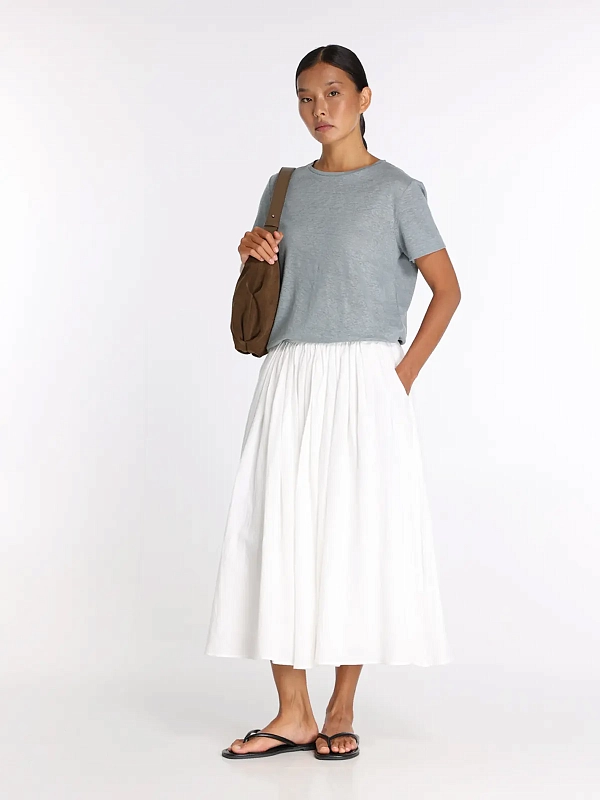 юбка NOTHING WRITTEN NW26SS-0015 цвет белый