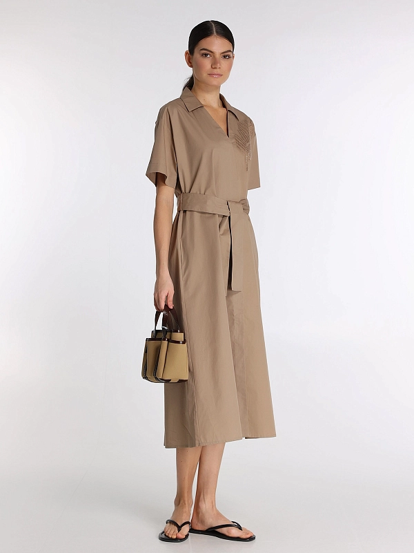 платье TONET TO1641 цвет бежевый