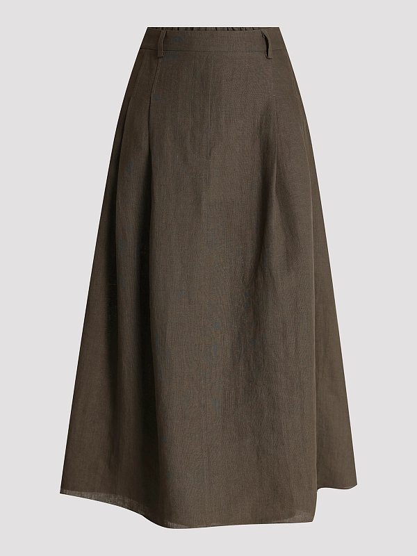 юбка TONET TO1715 цвет темно-зеленый