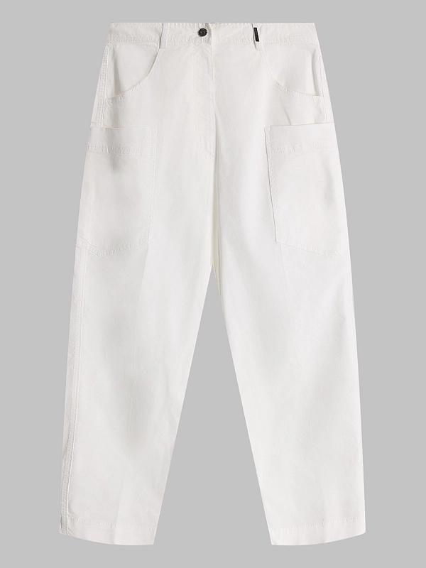 брюки TONET TO1743 цвет белый