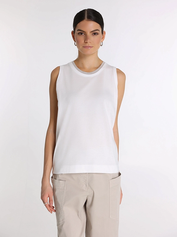 майка TONET TO1902 цвет белый