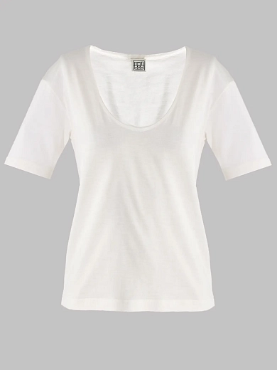 футболка TOTEME 253-WRT0527-FB0447-059