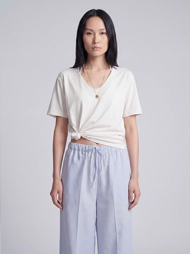 футболка TOTEME 253-WRT0527-FB0447-059