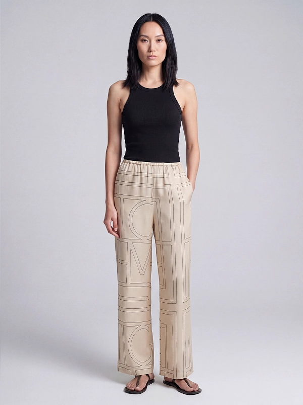 майка TOTEME 211-437-772-200 цвет черный