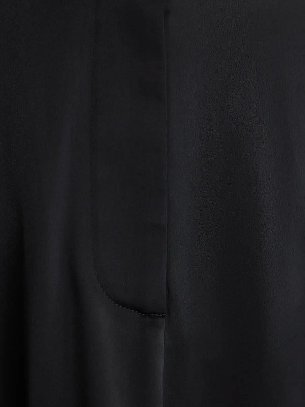 юбка TOTEME 252-WRB0275-FB0368-001 цвет черный