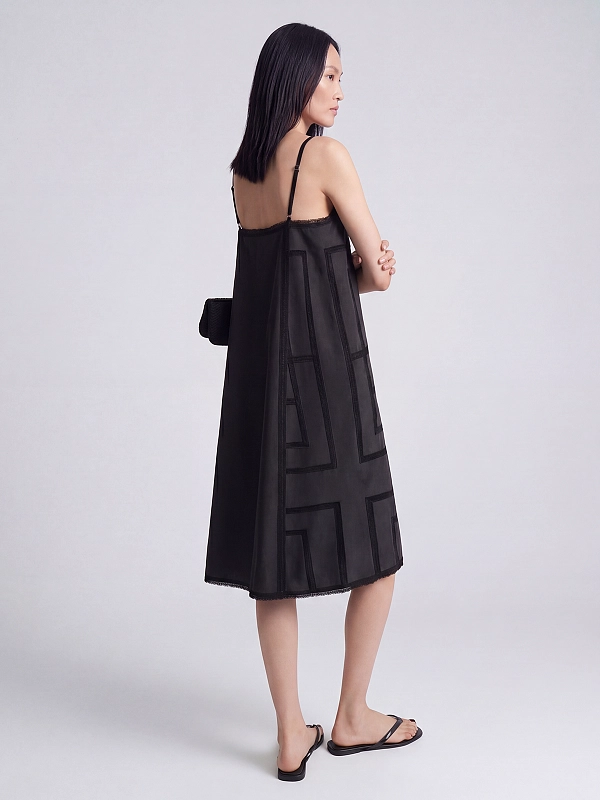 платье TOTEME 253-WRD0266-FB0491-263 цвет темно-серый