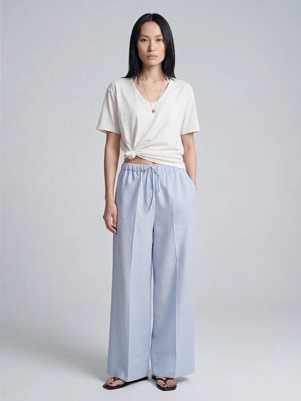 футболка TOTEME 253-WRT0527-FB0447-059 цвет белый