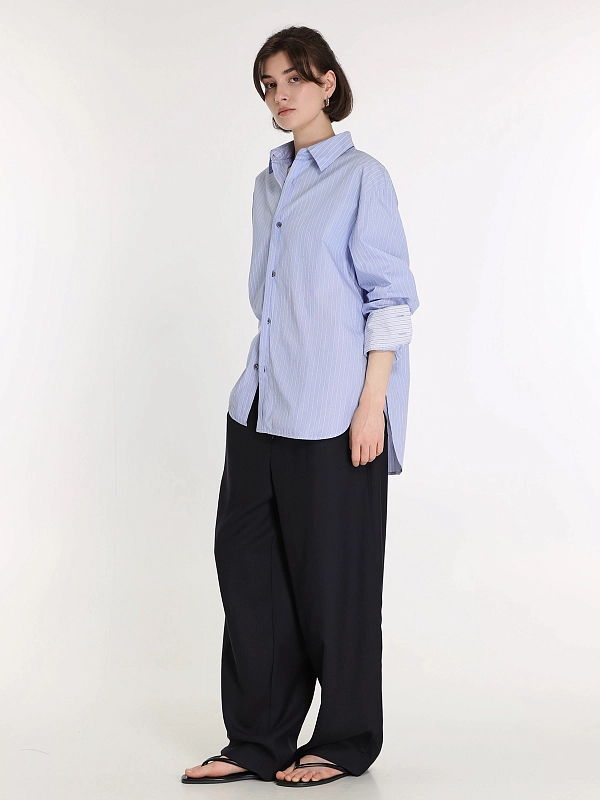 рубашка Umarmung UM261ASH107 цвет голубой