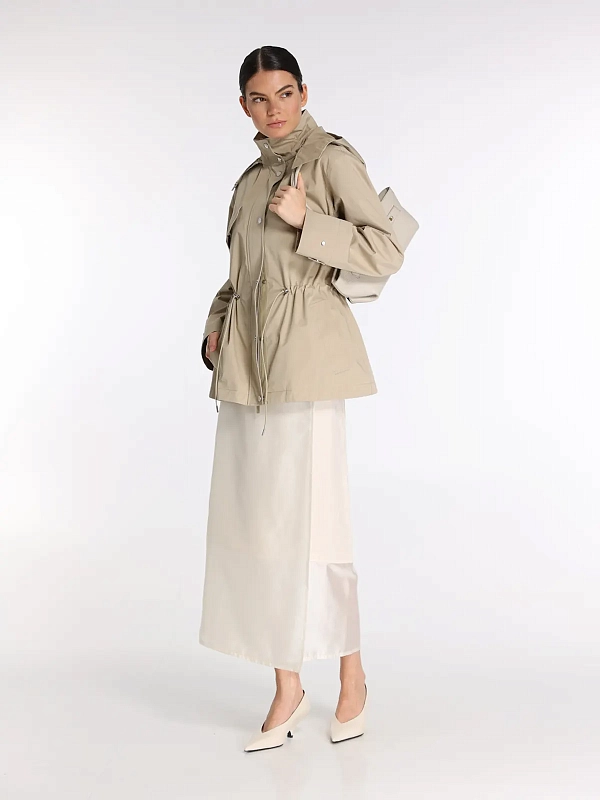 парка Yves Salomon 26EFV00672L02W цвет бежевый