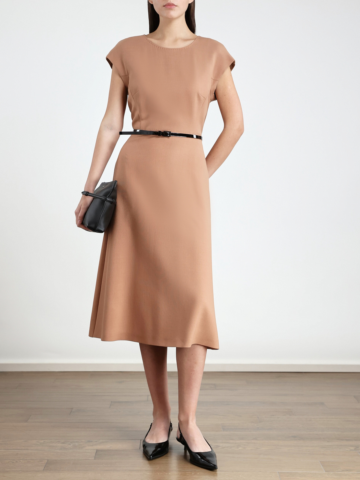 Платье Max Mara ROSANNA цвет карамель - купить в интернет-магазине ...