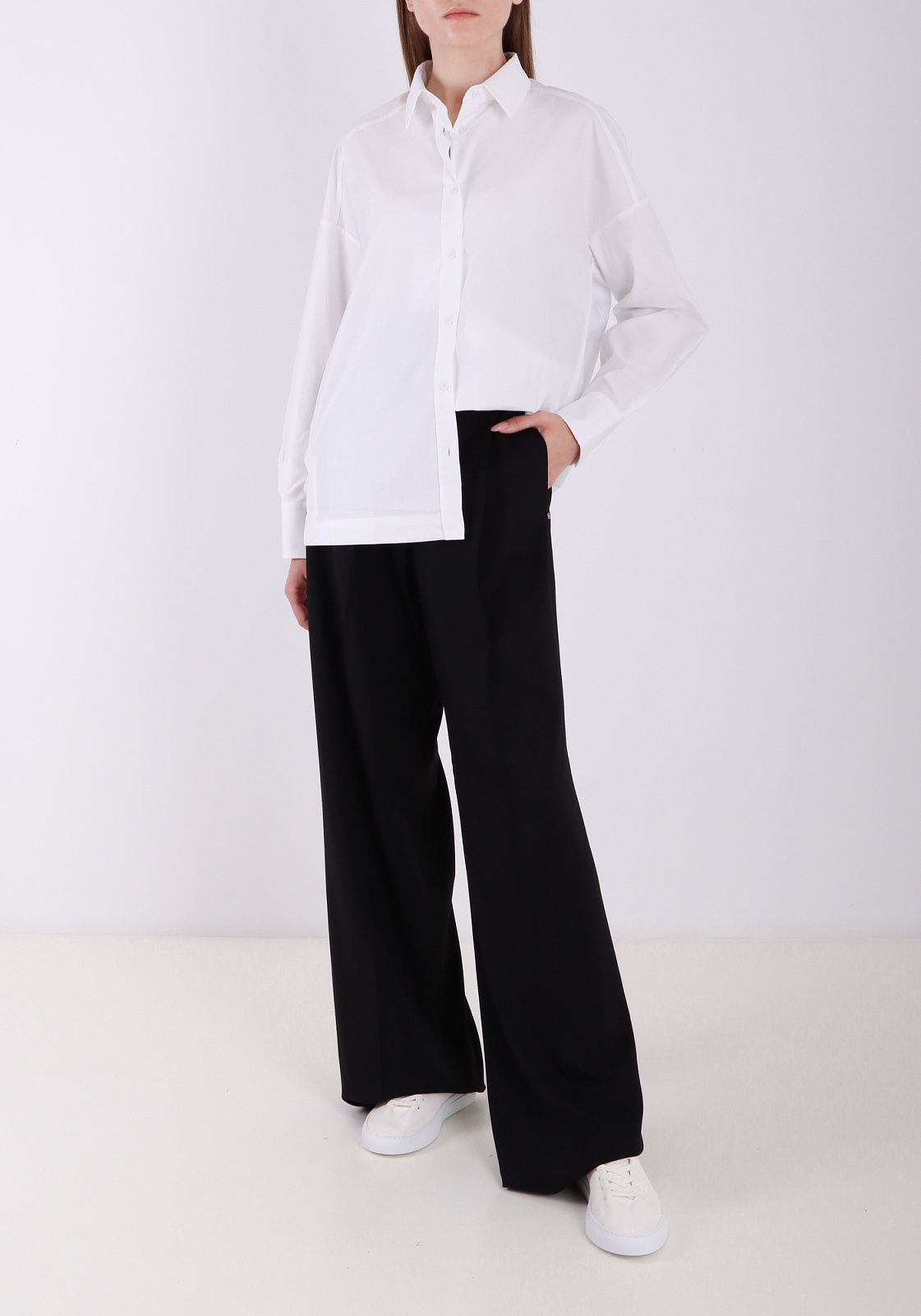 Рубашка Max Mara RISPOLI цвет белый - купить в интернет-магазине online ...