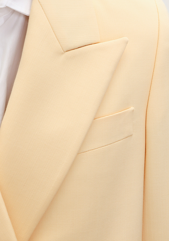 жакет Acne Studios FN-WN-SUIT000305 цвет желтый