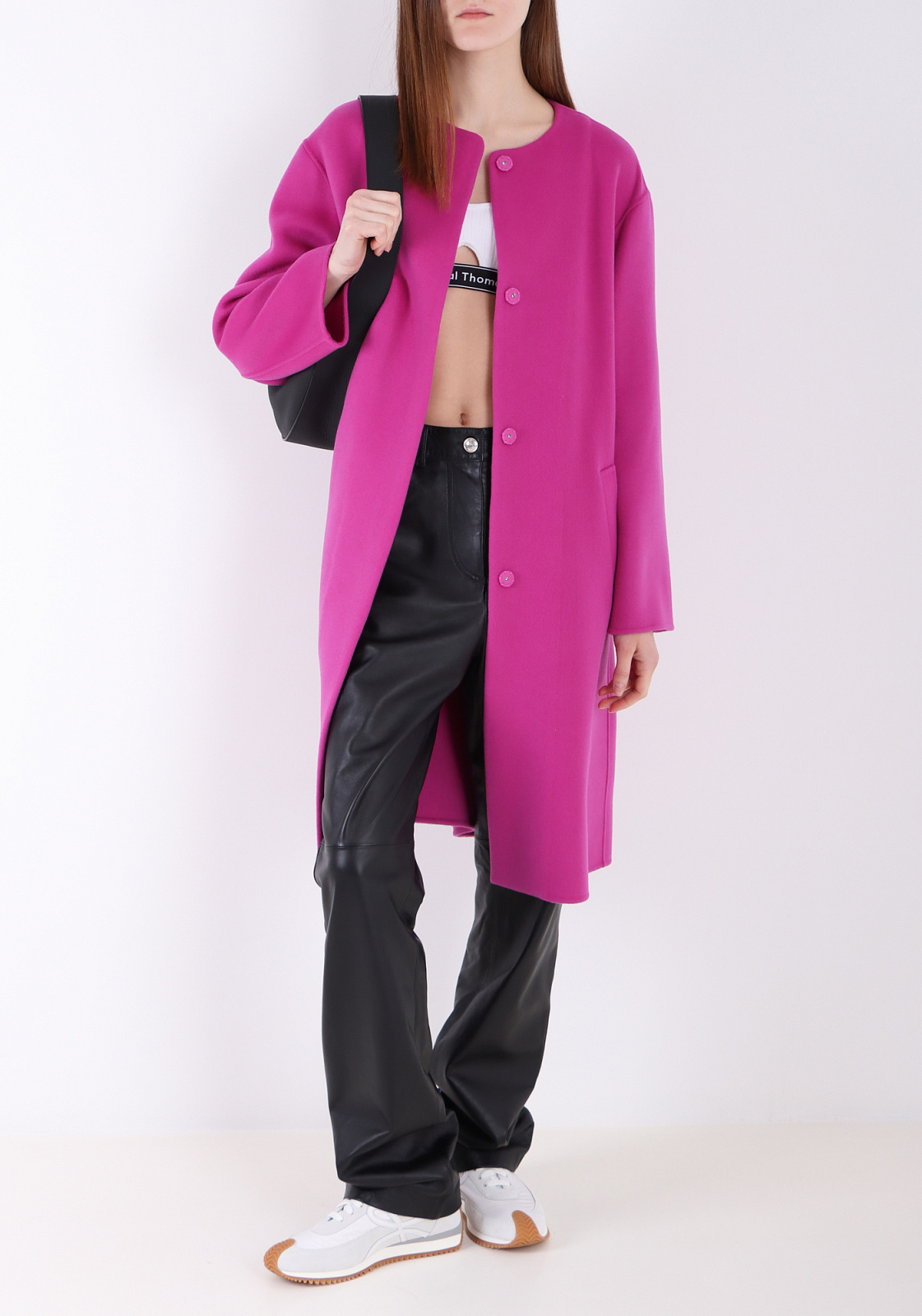 Пальто Max Mara CAPE цвет фуксия - купить в интернет-магазине online ...