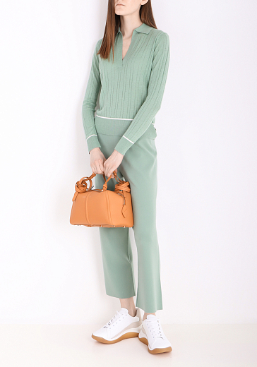 брюки трикотажные Max Mara ECRU