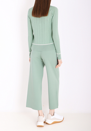 брюки трикотажные Max Mara ECRU