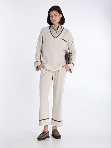 брюки трикотажные Brunello Cucinelli M12189499