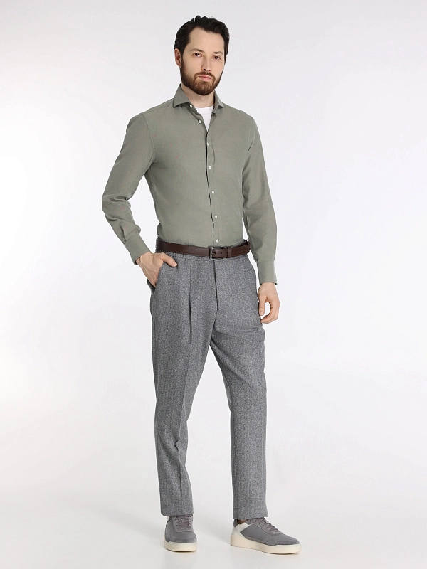 Brunello Cucinelli брюки на кулиске ME258E1740