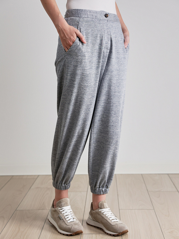 Brunello Cucinelli брюки трикотажные MH985BZ999