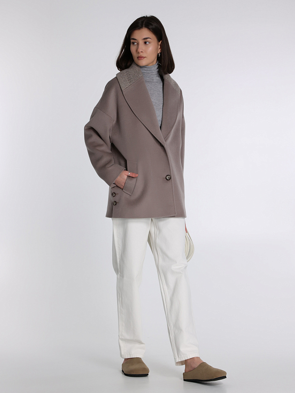 No Esc пальто короткое 19142-2