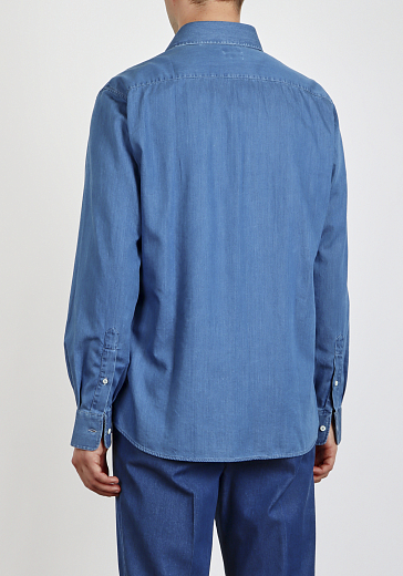 рубашка джинсовая Brunello Cucinelli MR6830627