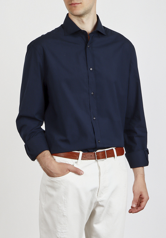 Brunello Cucinelli рубашка костюмная MH6310627