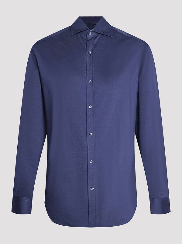 Brunello Cucinelli рубашка трикотажная MTS406686