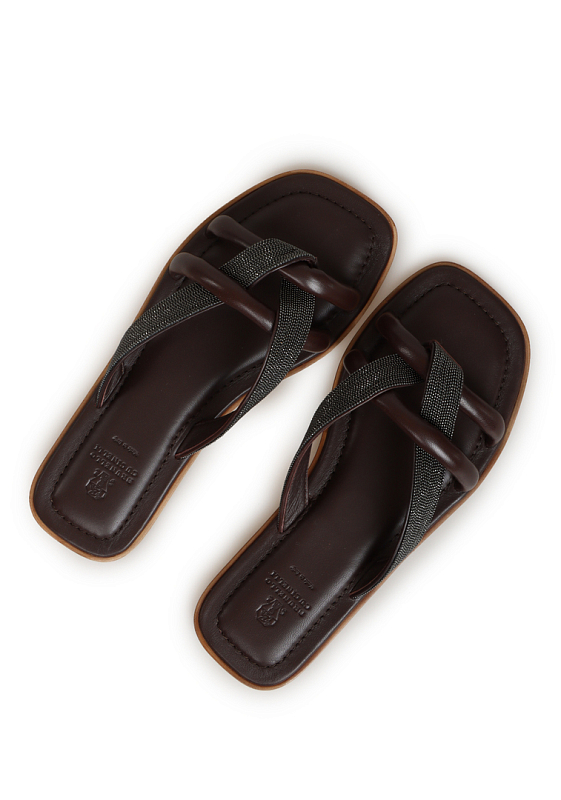 Brunello Cucinelli шлепки MZNACB1109