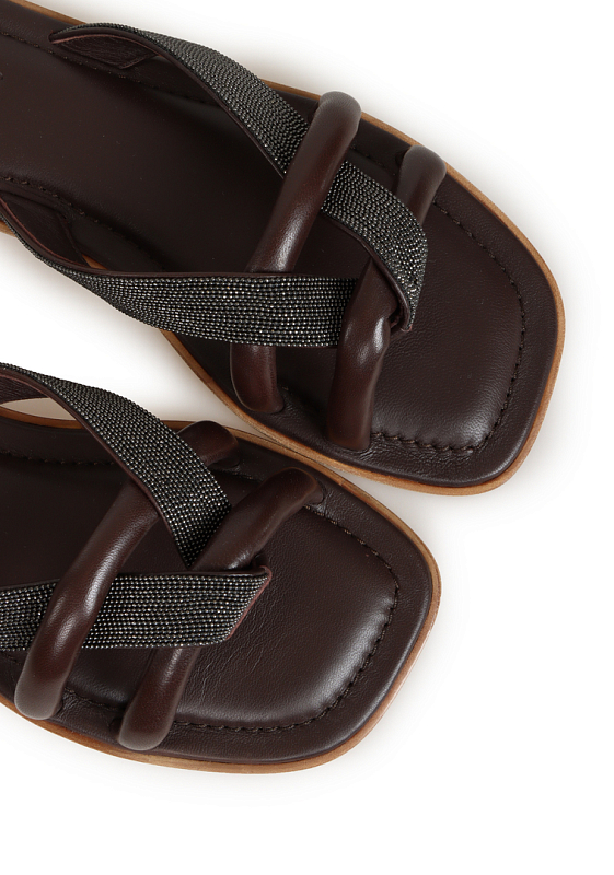 Brunello Cucinelli шлепки MZNACB1109