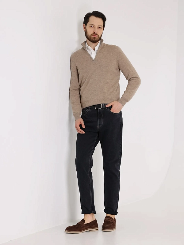 джемпер поло Brunello Cucinelli M2200B2212 цвет темно-бежевый