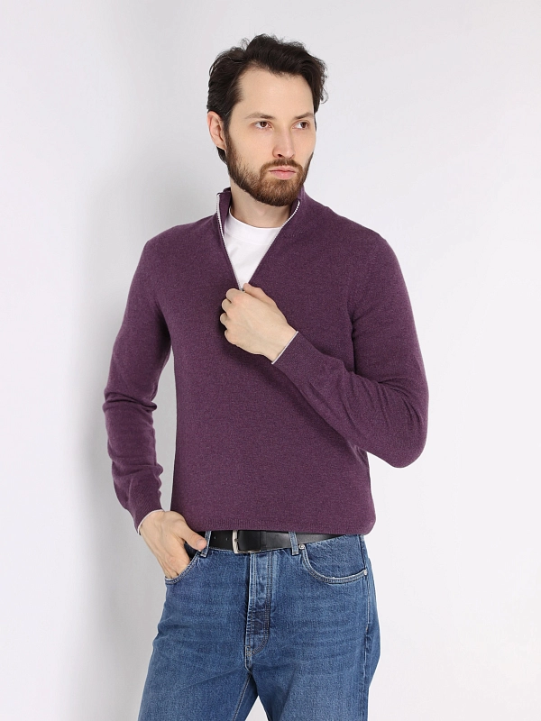 джемпер поло Brunello Cucinelli M2200B2212 цвет винный