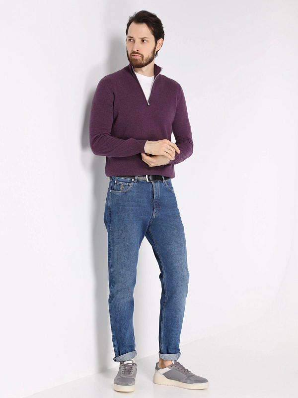 джемпер поло Brunello Cucinelli M2200B2212 цвет винный