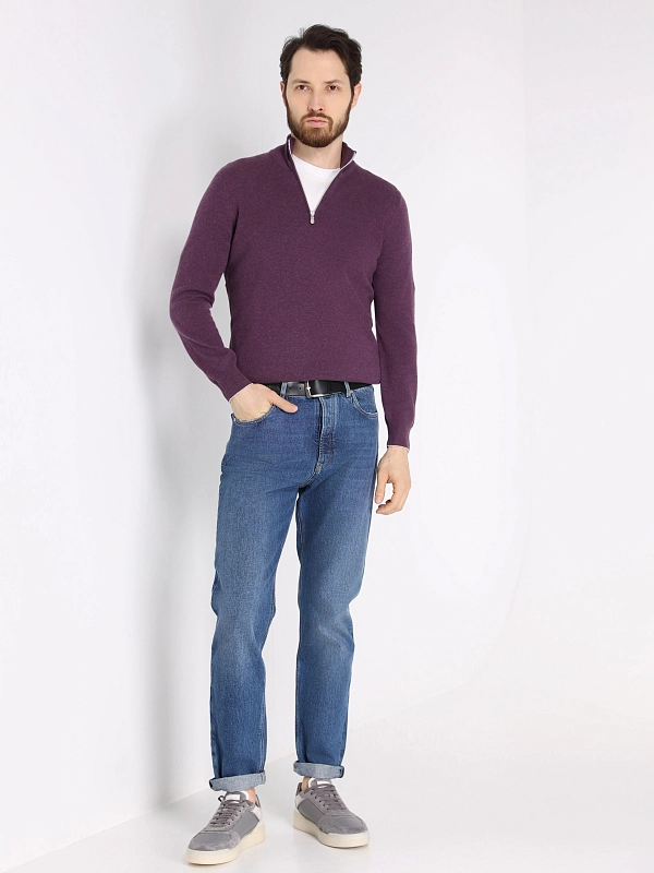 джемпер поло Brunello Cucinelli M2200B2212 цвет винный
