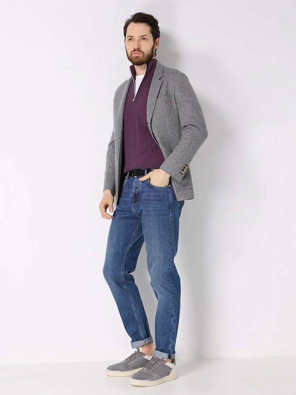 джемпер поло Brunello Cucinelli M2200B2212 цвет винный