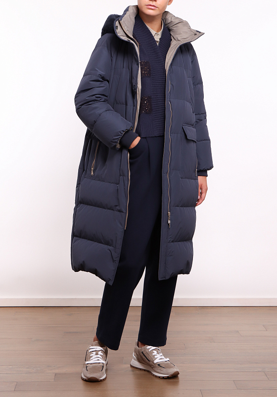 Brunello Cucinelli пуховик MB5749744