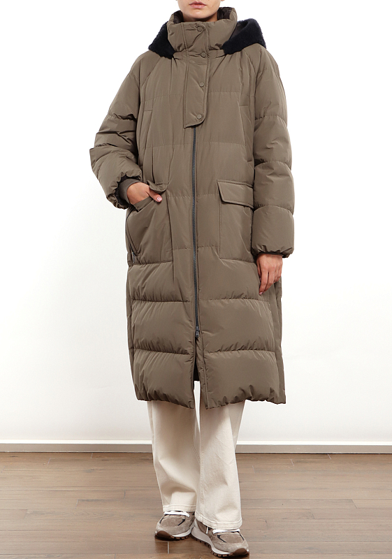 Brunello Cucinelli пуховик MB5749744